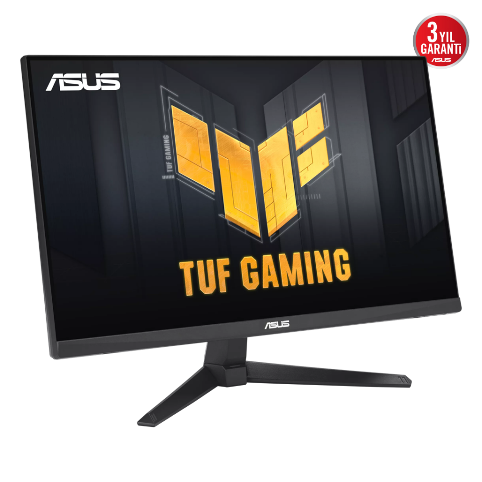 ASUS TUF GAMING VG249QE5A 23,8" 1ms, 146Hz, Full HD, DP, HDMI, Hoparlör, Fast IPS LED, ELMB Sync Premium, GAMING Monitör