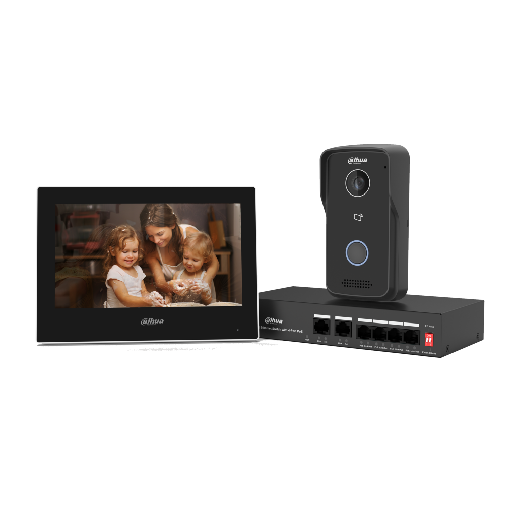 DAHUA KTP03, IP, Villa Kit, Yüzey Tipi, Görüntülü İnterkom Kit uygun ve ödeme koşulları ile güvenliticaret