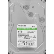 TOSHIBA S300 PRO, MD10ADA800V, 3.5", 8TB, 512Mb 7200 Rpm, 7/24 Güvenlik HDD