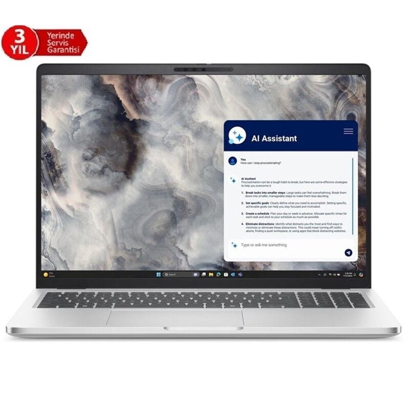 DELL NB PRO 16 ULTRA7 255U 32GB 1TB SSD DOS BTO108_PC16250_U