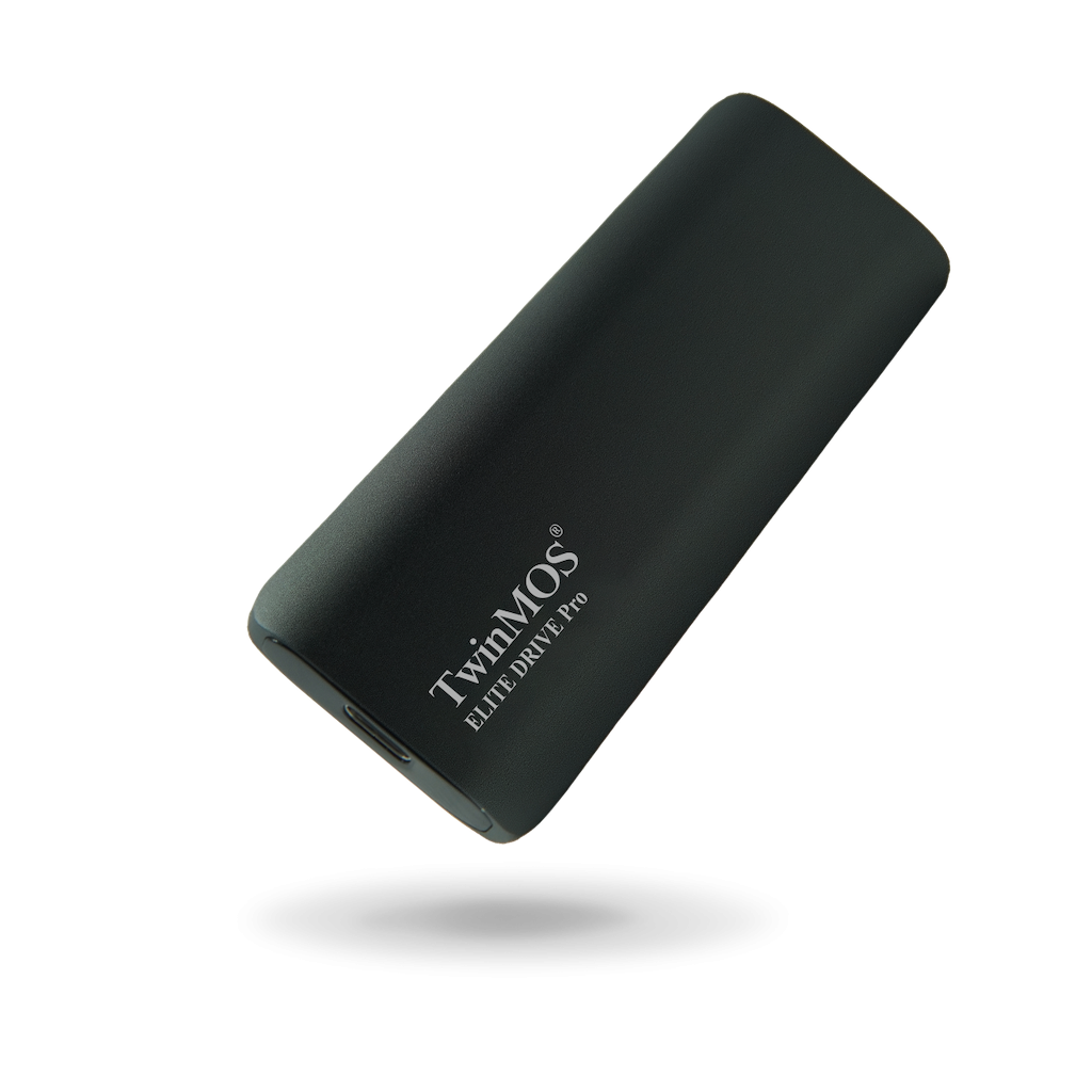 TwinMOS PSSD2TBEDP, 2TB, Taşınabilir External SSD, USB 3.2, Type-C (Dark Gray)