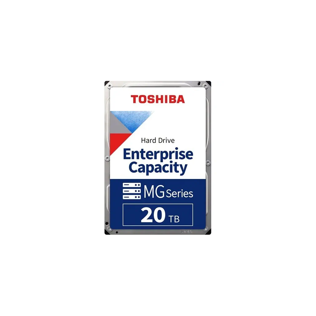 TOSHIBA ENTERPRISE, MG10ACA20TE, 3.5", 20TB, 512Mb 7200 Rpm, 7/24 Güvenlik, Data Center, Nas, Server, HDD