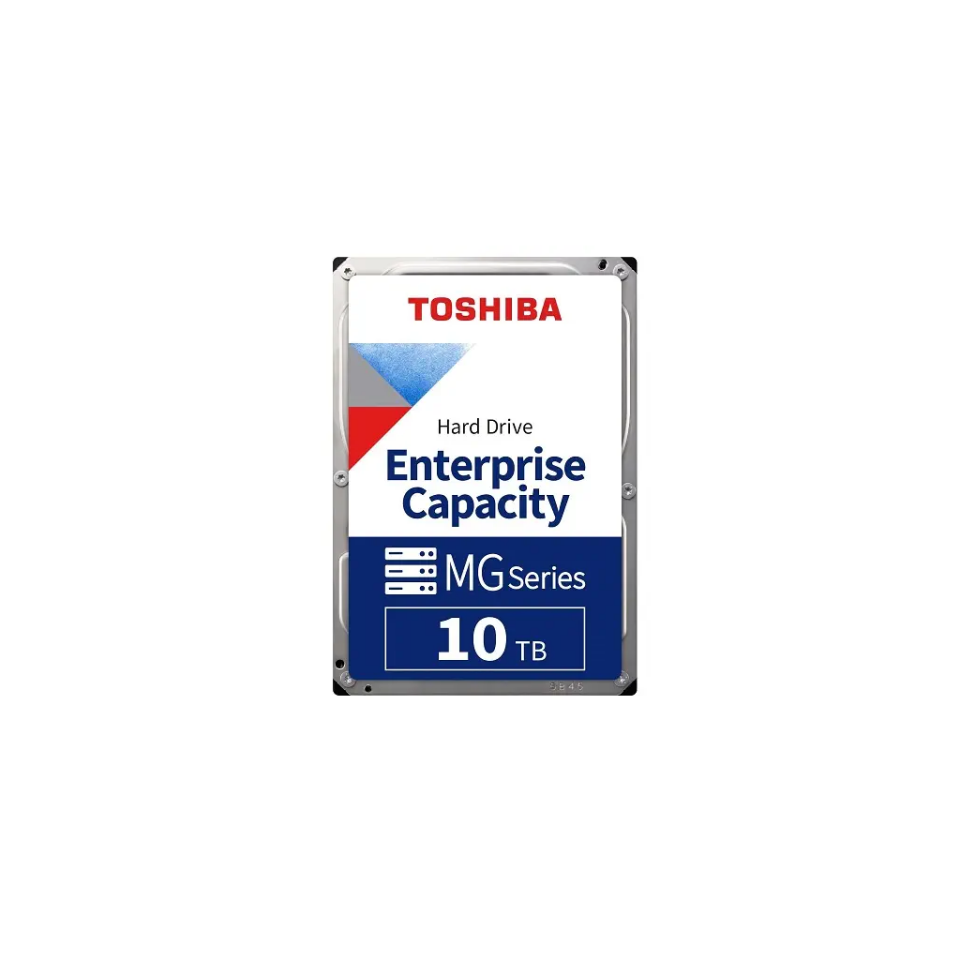 TOSHIBA ENTERPRISE, MG10ADA10TE, 3.5", 10TB, 512Mb 7200 Rpm, 7/24 Güvenlik, Data Center, Nas, Server, HDD (Türkiye Distribütörü Garantili)