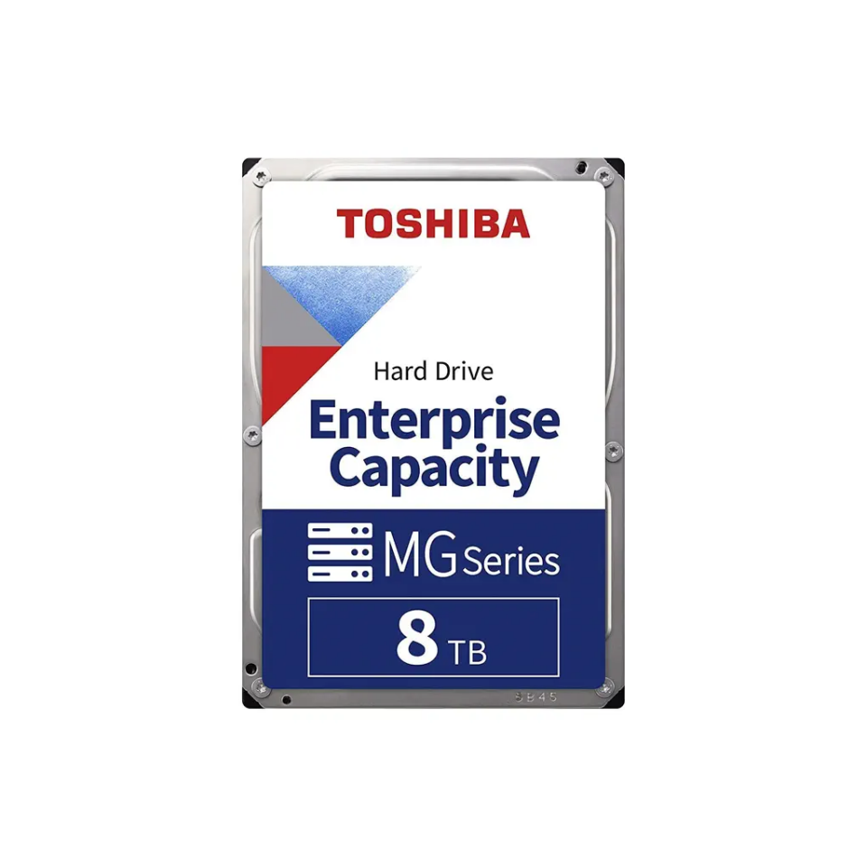 TOSHIBA ENTERPRISE, MG10ADA800E, 3.5", 8TB, 512Mb 7200 Rpm, 7/24 Güvenlik, Data Center, Nas, Server, HDD (Türkiye Distribütörü Garantili)