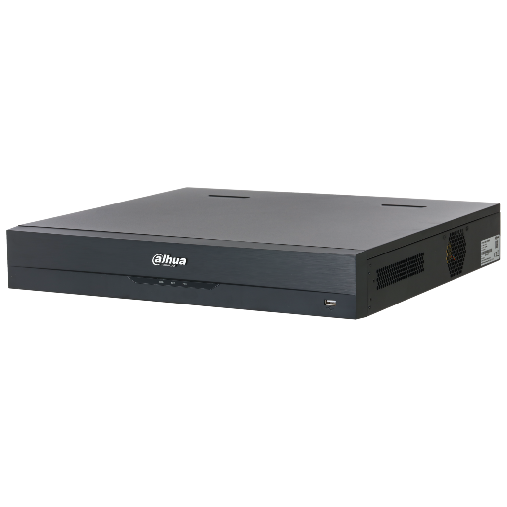 DAHUA  NVR5432-EI2, 32Kanal, 32Mpix, H265+, 4 HDD Desteği, 1080P Kayıt, 4484Mbps Bant Genişliği, 2 Port GigaBit Lan, NVR