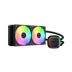 GAMDIAS AURA GL240 V2, 240mm, RGB, 2 Fanlı, CPU Sıvı Soğutma