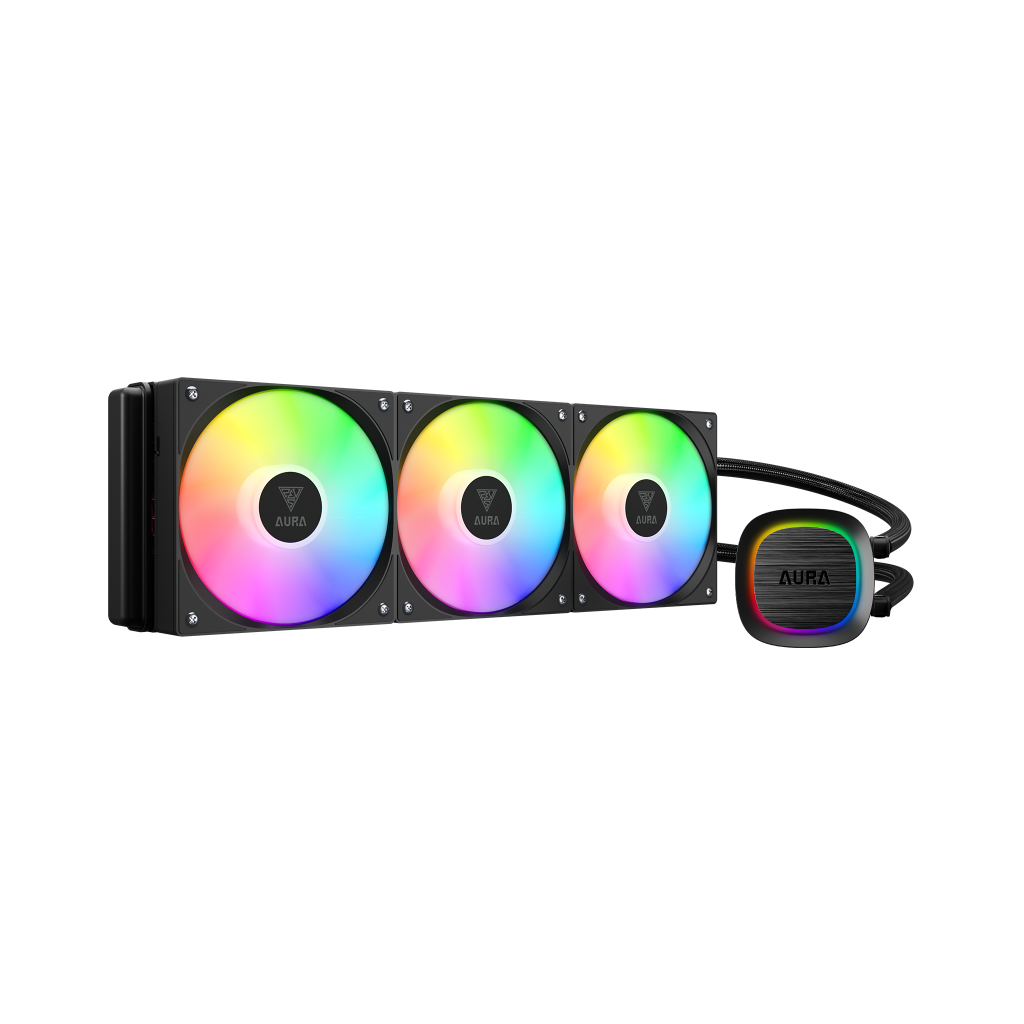 GAMDIAS AURA GL360 V2, 360mm, RGB, 3 Fanlı, CPU Sıvı Soğutma