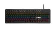 MSI FORGE GK300 RED SWITCH RGB MEKANIK GAMING KLAV