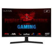 RAYDIN EG27RFA-300HZ, 27", 1ms, 300Hz, Full HD, 2xHDMI, DP, Hoparlör, VA LED, R1500 Curved, Yükseklik Ayarlı Ayak, Frameless, FreeSync Gaming Monitör