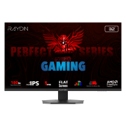 RAYDIN EG32EQI-180HZ, 31.5", 1ms, 180Hz, 2K Quad HD, 2xHDMI, DP, Hoparlör, IPS LED, Flat, Frameless, FreeSync Gaming Monitör
