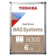 TOSHIBA N300, MN10ADA600S, 3.5", 6TB, 512Mb 7200 Rpm, SATA3, 7/24 NAS, SERVER, HDD