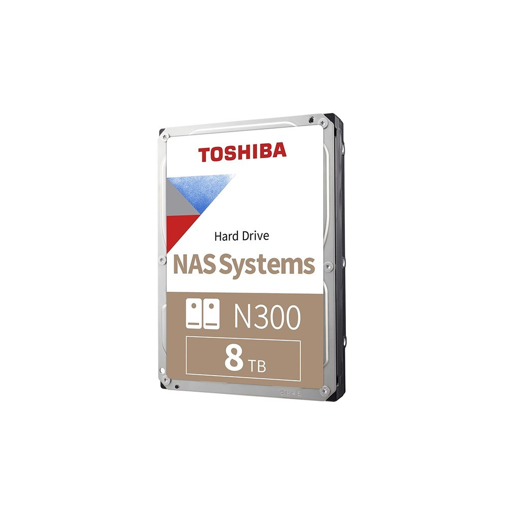 TOSHIBA N300, MN10ADA800S, 3.5", 8TB, 512Mb 7200 Rpm, SATA3, 7/24 NAS, SERVER, HDD