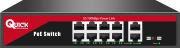 QUICK (Q8P2U) 8 PORT POE 10/100 +2x10/100 120W SWİTCH