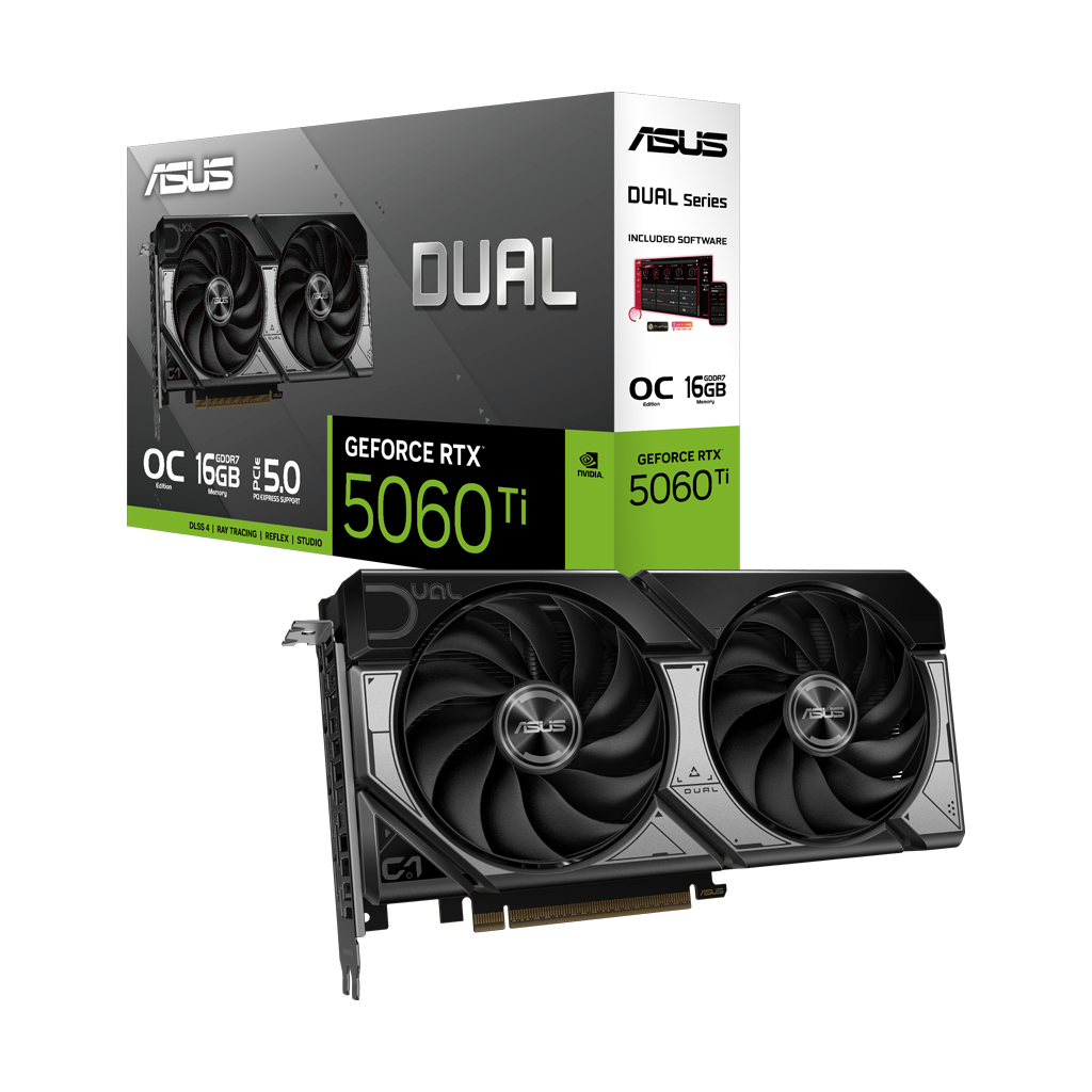 ASUS PRIME-RTX5060TI-O16G, 16Gb, 128Bit, GDDR7, 1xHDMI, 3xDP GAMING Ekran Kartı