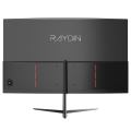 RAYDIN MM24RFA-200HZ, 23.6", 1ms, 200Hz, Full HD, HDMI, DP, Hoparlör, VA LED, R1650 Curved, Frameless, FreeSync Gaming Monitör
