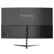 RAYDIN MM24RFA-200HZ, 23.6", 1ms, 200Hz, Full HD, HDMI, DP, Hoparlör, VA LED, R1650 Curved, Frameless, FreeSync Gaming Monitör