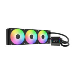 GAMDIAS CHIONE E4-360, 360mm, ARGB, 3 Fanlı, Dijital Ekran, CPU Sıvı Soğutma