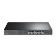 TP-LINK SG1218MPE, 16 Port, Gigabit, PoE 250W, 2 Port Gigabit Combo SFP, Rackmount, Yönetilebilir, Switch