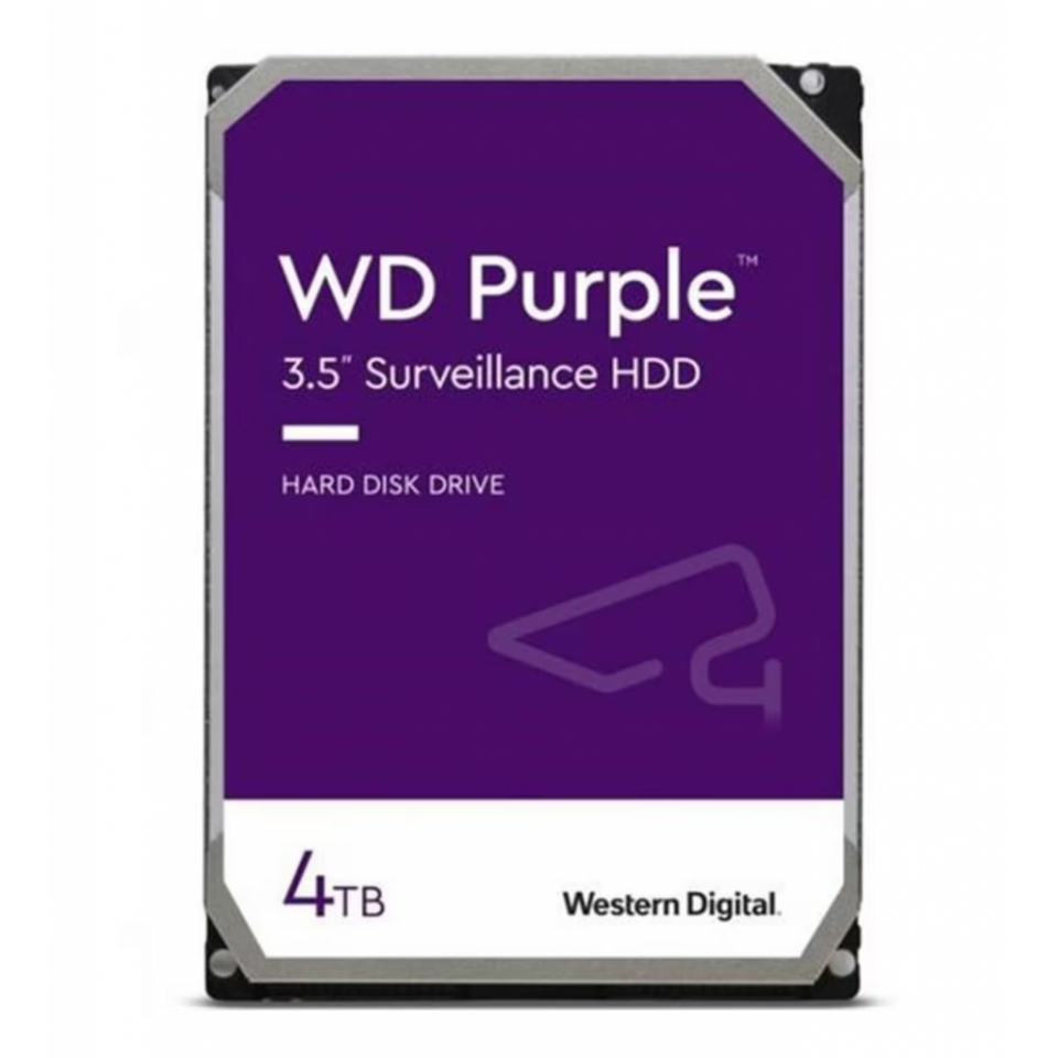 WD PURPLE, WD43PURZ, 3.5", 4TB, 256Mb, 5400 Rpm, 7/24 Güvenlik, HDD (Türkiye Distribütörü Garantili)