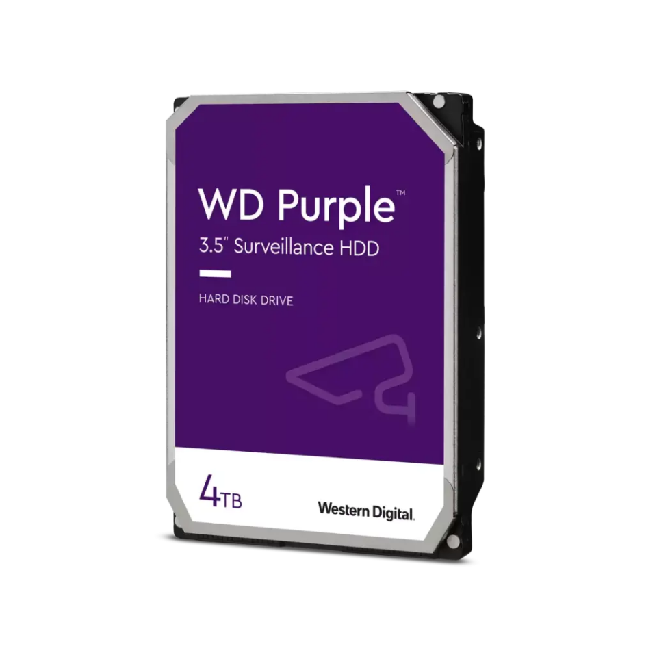 WD PURPLE, WD43PURZ, 3.5", 4TB, 256Mb, 5400 Rpm, 7/24 Güvenlik, HDD (Türkiye Distribütörü Garantili)