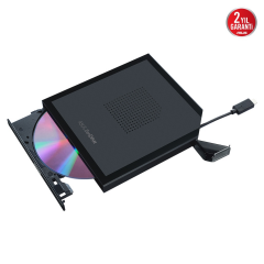 ASUS SDRW-08V1M-U ZenDrive, Usb Type-C External, Siyah, Slim, Optik Okuyucu/Yazıcı