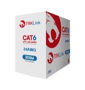TRKLink CAT6 24AWG 0,51mm U/UTP CCA KABLO 305MT KUTU PVC