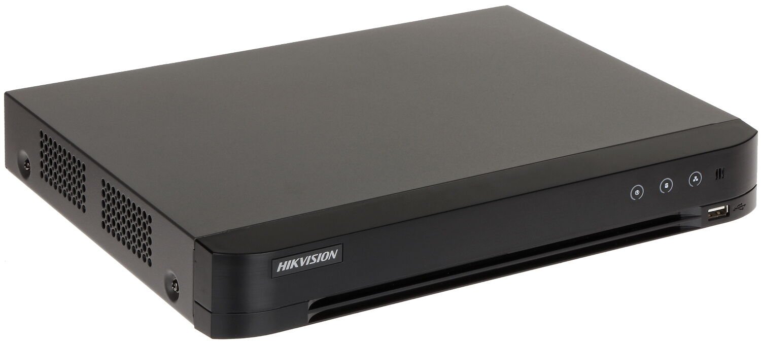 HİKVİSİON İDS-7216HQHI-M2/S 16 KANAL 2xSES 1xHDMI 1xVGA 2x10TB 8xIP HD-TVI HIBRIT KAYIT H265+PLUS