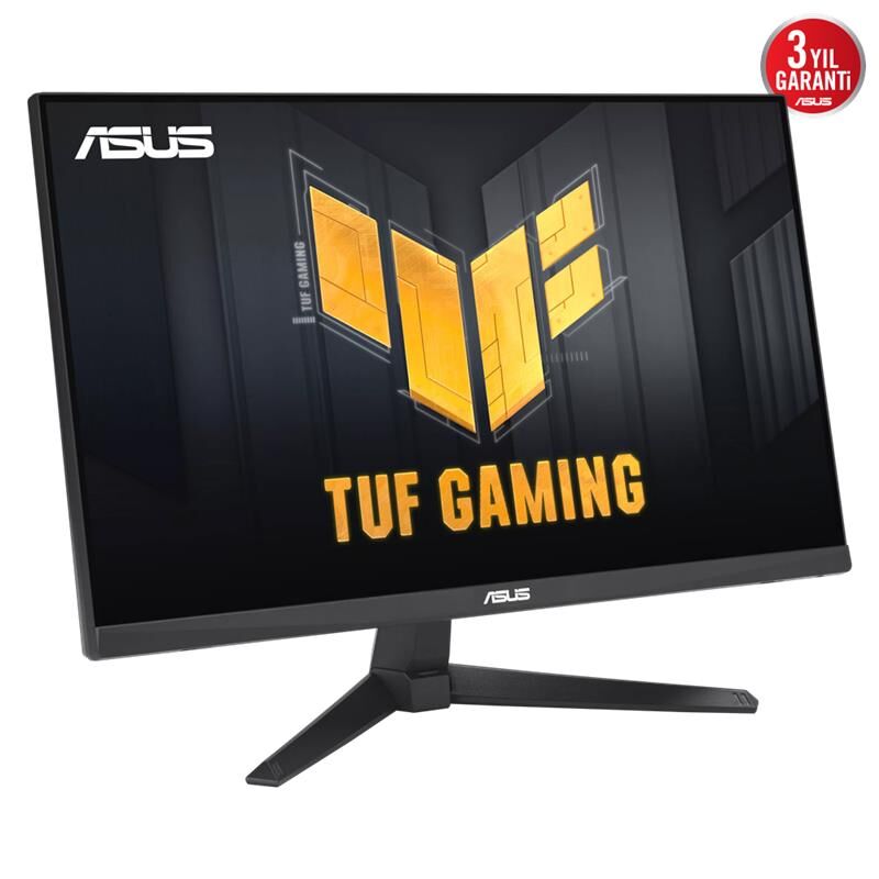 ASUS VG249QE5A TUF GAMING 23.8'' LED IPS 1ms 146Hz 1920x1080 FullHD HDMI DP Multimedya (Vesa) ELMB Adap.Sync Siyah Monitö