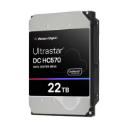 WD ULTRASTAR, WUH722222ALE6L4, 3.5", 22TB, 512Mb, 7200 Rpm, 7/24 Enterprise, DATA CENTER-GÜVENLİK-NAS-SERVER, HDD (DC HC570) (0F48155) (Türkiye Distribütörü Garantili)