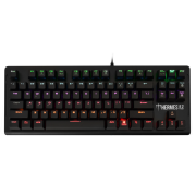 GAMDIAS HERMES-E2, USB Kablolu, İngilizce,  Mekanik Switch, 7 Renk, Gaming Klavye