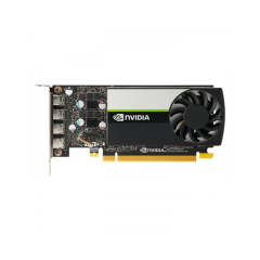 PNY QUADRO VCNT1000-4GB-SB, T1000, 4GB, DDR6, 128Bit, Tek Fan, 4xMini DP, Ekran Kartı
