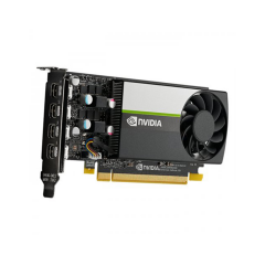 PNY QUADRO VCNT1000-4GB-SB, T1000, 4GB, DDR6, 128Bit, Tek Fan, 4xMini DP, Ekran Kartı
