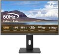 DAHUA LM27-U401A 27'' LED IPS 5ms 60Hz 3840x2160 UHD 4K HDMI DP TYPE-C USB (Vesa) Pivot Siyah Monitör