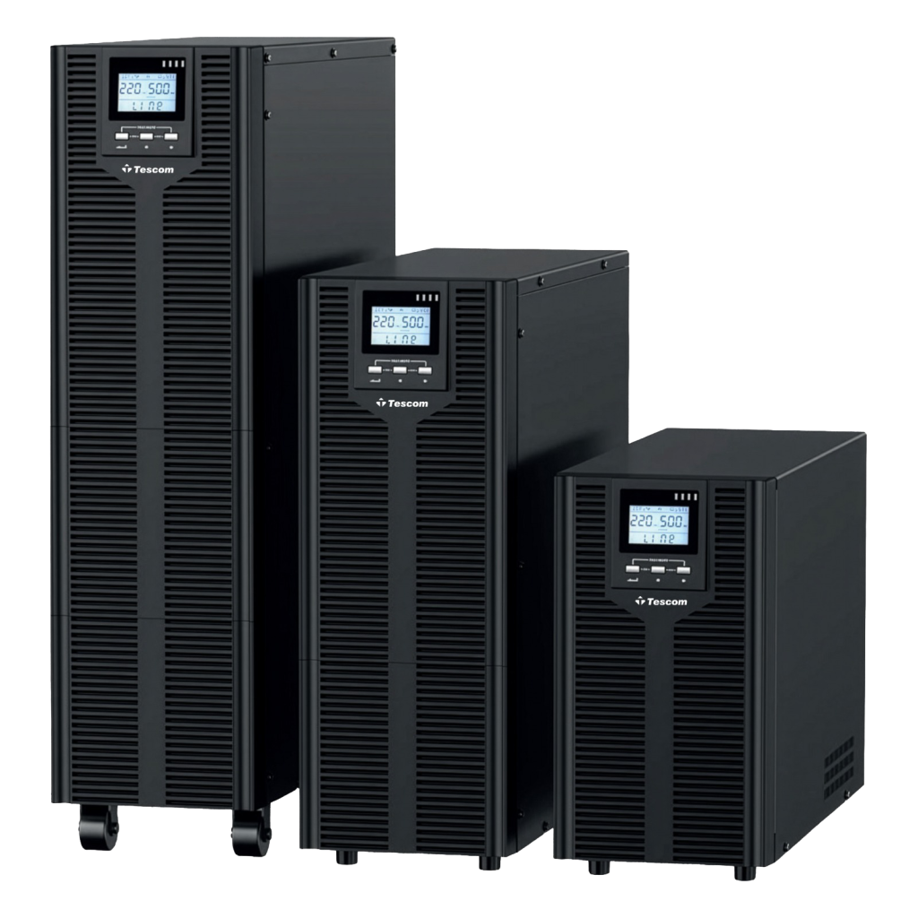 TESCOM Teos+ 10 KVA Online 3F/1F UPS (900960164) (20x7A Akü)