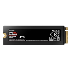 SAMSUNG MZ-V9P4T0CW, 990 PRO, 4TB, 7450/6900, Gen4, NVMe PCIe M.2 2280, SSD (Soğutuculu) (Türkiye Distribütörü Garantili)