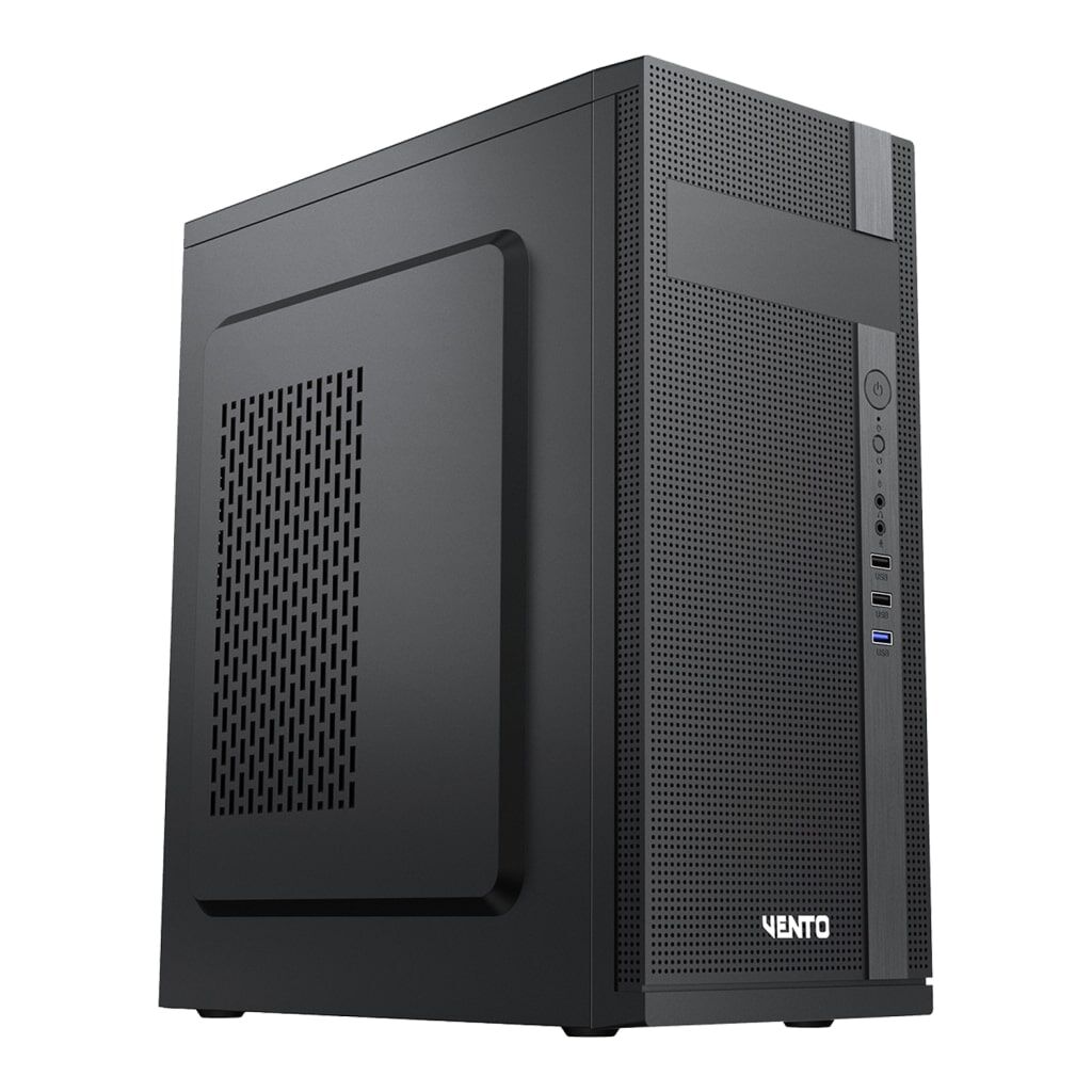 VENTO VS115F 350W 1x8CM FAN ATX 1xUSB2.0/1xUSB3.0 SİYAH KASA