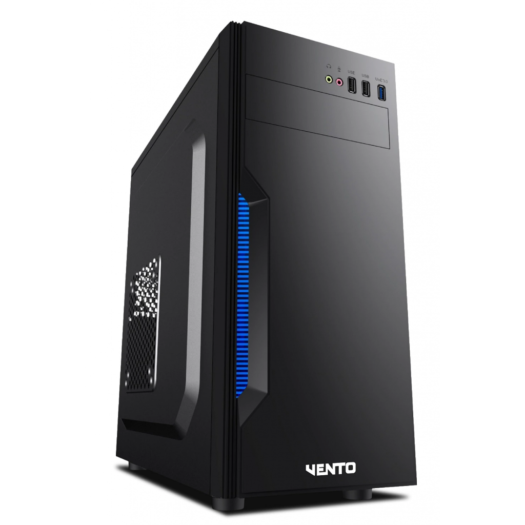 VENTO TA-K61 Mid Tower, Peak 500W Siyah, ATX Kurumsal KASA
