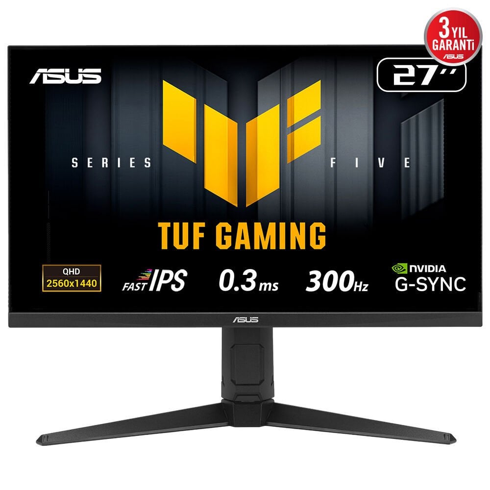 ASUS TUF GAMING VG27AQML5A 27'' 0.3MS 300Hz 2K HDMI/DP PIVOT IPS LED GAMING MONITOR