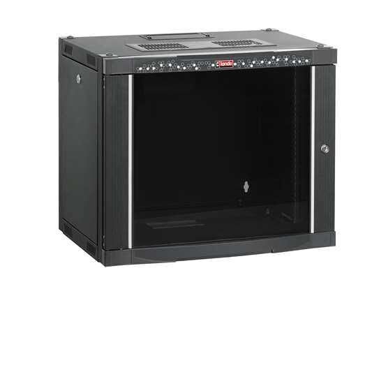 LANDE LN-PR20U6060-BL-121 20U 60x60 Dikili Tip Boş Kabinet (Siyah uygun ve ödeme koşulları ile güvenliticaret