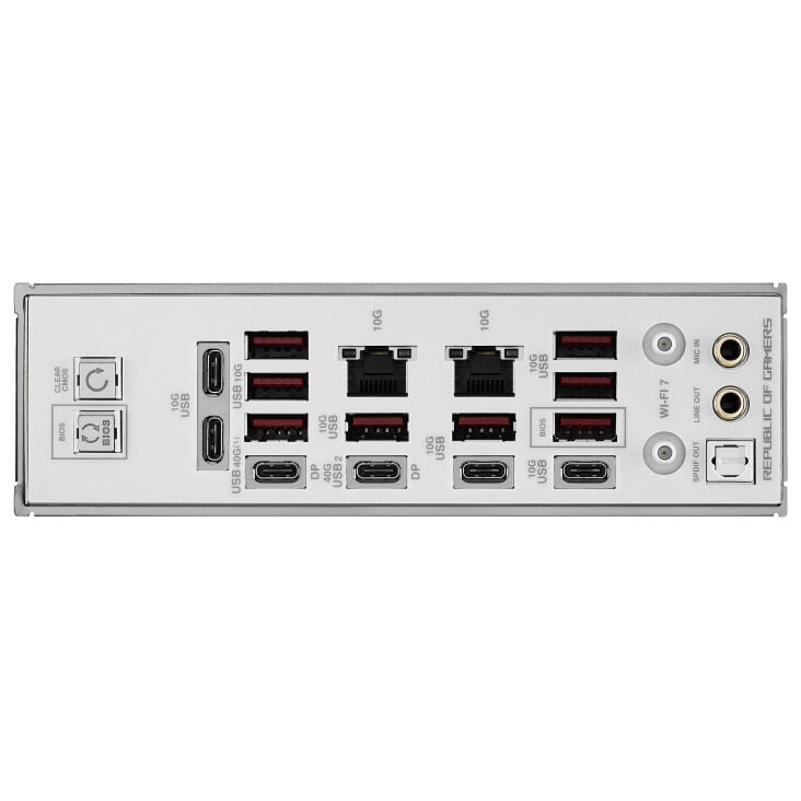 ASUS ROG CROSSHAIR X870E GLACIAL AM5 ANAKART
