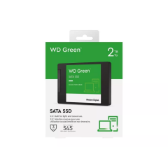 WD Green, WDS200T2G0A, 2TB, 545/465, 3D NAND, 2,5" SATA, SSD