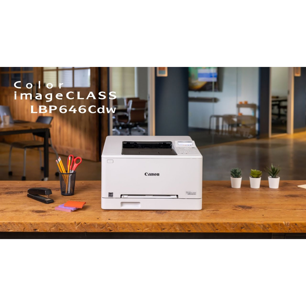 CANON  i-SENSYS LBP646CDW,  Wifi, Lan, Duplex, Renkli Lazer, Yazıcı (Dakikada 25  Sayfa) ORİJİNAL TONERLİ