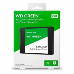 WD Green, WDS100T3G0A, 1TB, 545/465, 3D NAND, 2,5" SATA, SSD