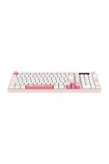 HAWK GAMING HK258WP KABLOSUZ BEYAZ PEMBE KLAVYE