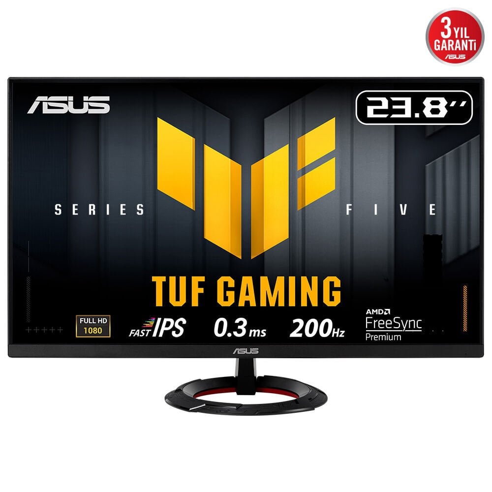 ASUS TUF GAMING VG249Q5R 23.8'' 0.3MS 200Hz HDMI/DP VESA IPS LED GAMING MONITOR