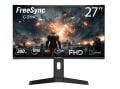 RAMPAGE DR27C300F DROP 27'' Curved (Kavisli) 1ms 300Hz 1920x1080 FullHD 2x HDMI 1xDP F.Sync, G-Sync, RGB Pivot HDR Siyah