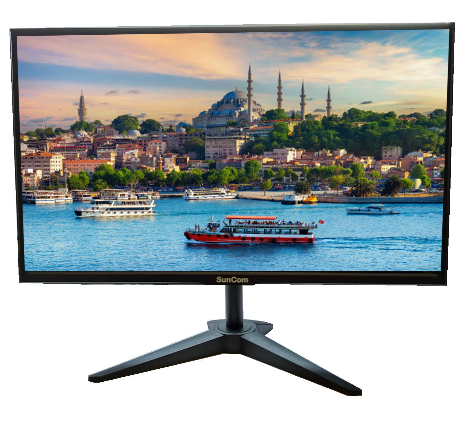 SUNCOM SM215VI 21.5'' LED 5ms 60Hz 1920x1080 FullHD VGA HDMI (VESA) Siyah Monitör