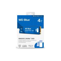 WD Blue SN5000, WDS400T4B0E, 4TB, 5500/5000, Gen4, NVMe PCIe M.2 2280,  SSD