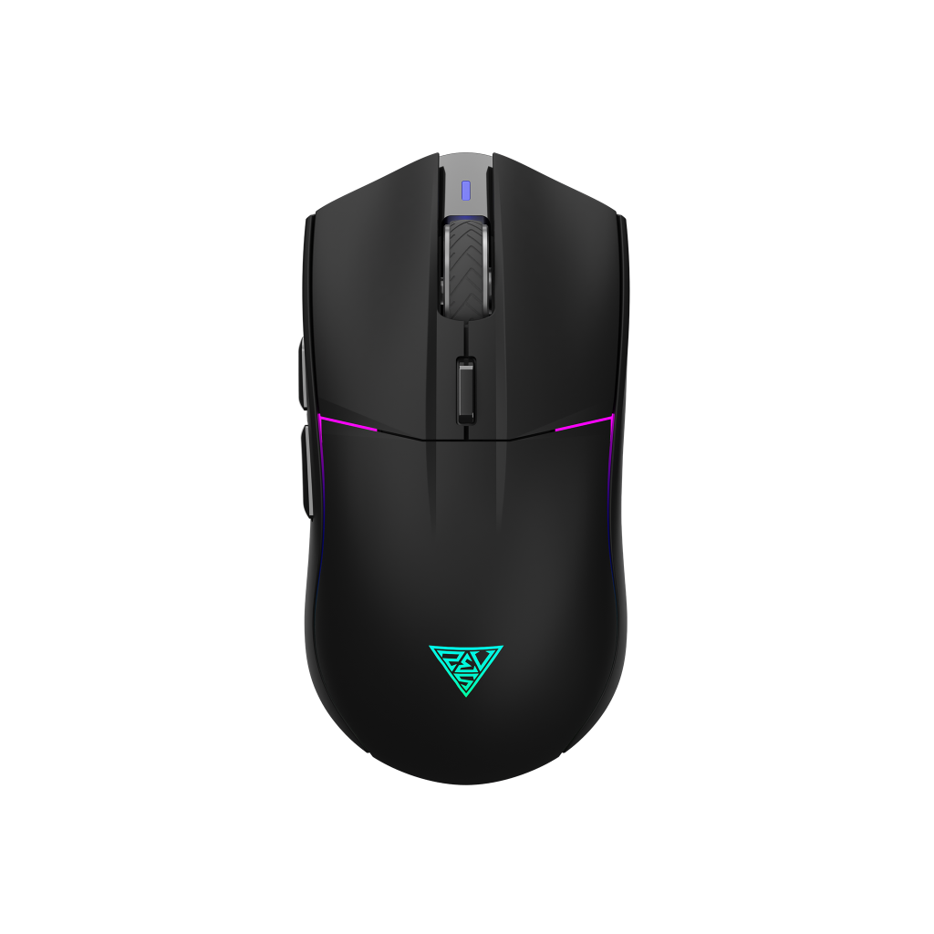 GAMDIAS HADES M3, RGB Aydınlatma, 2.4Ghz ve Bluetooth Kablosuz, 7 Tuşlu, Şarj Edilebilir, Type-C, Gaming Mouse, 10.000 DPI, Siyah