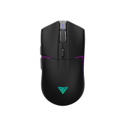 GAMDIAS HADES M3, RGB Aydınlatma, 2.4Ghz ve Bluetooth Kablosuz, 7 Tuşlu, Şarj Edilebilir, Type-C, Gaming Mouse, 10.000 DPI, Siyah